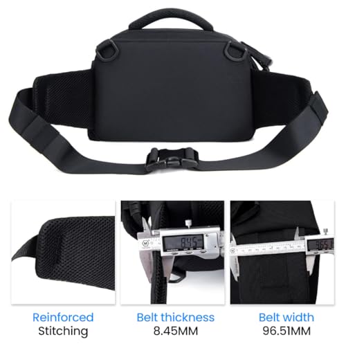 ZORBES® 3 in 1 Waist Camera Case DSLR SLR Bag Sling Shoulder Camera Bag Water Resistant Pack for Camera Carrying Case for Photographer Hiking Shooting Traveling Men Women ZORBES® 3 in 1 Waist Camera Case DSLR SLR Bag Sling Shoulder Camera Bag Water Resistant Pack for Camera Carrying Case for Photographer Hiking Shooting Traveling Men Women